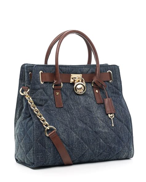 michael kors denim purses